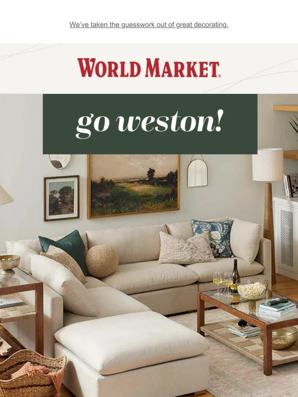 Cost Plus World Market World Market Inside A room you'll love to live