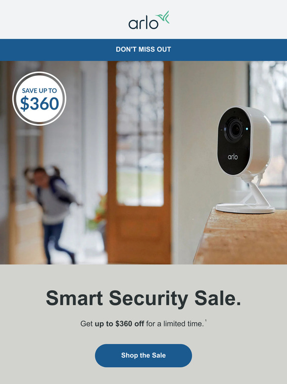 Don't miss the Smart Security Sale.