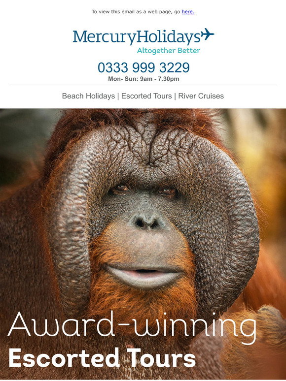 Mercury Holidays: IT'S HERE! Our Brand New Escorted Tours Brochure ...