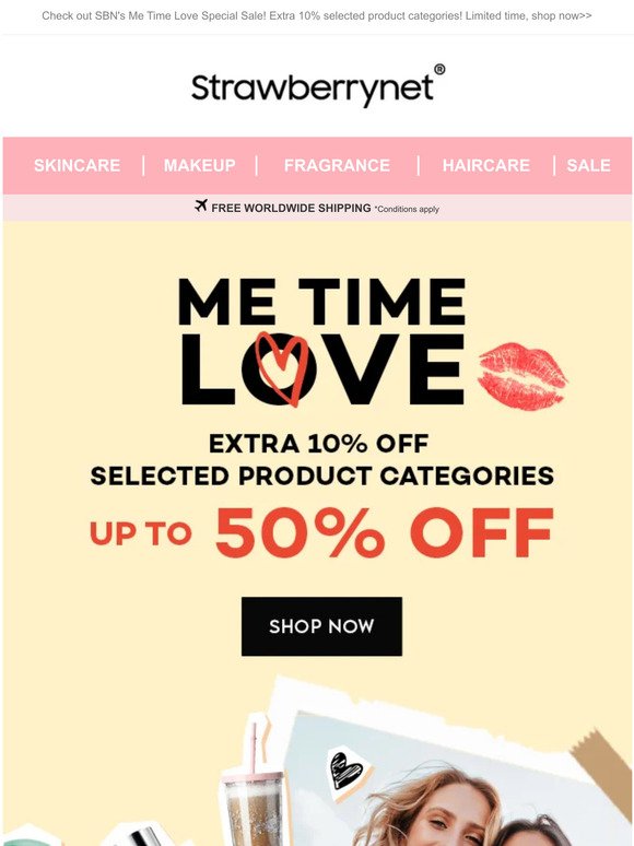 Great Discounts on Me Time Love Special Sale