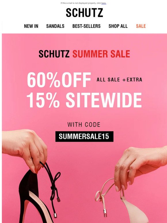 schutz-shoes: ALL SALE AT 60% OFF | Milled