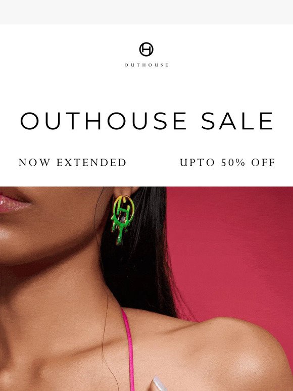 The Outhouse Sale is extended!