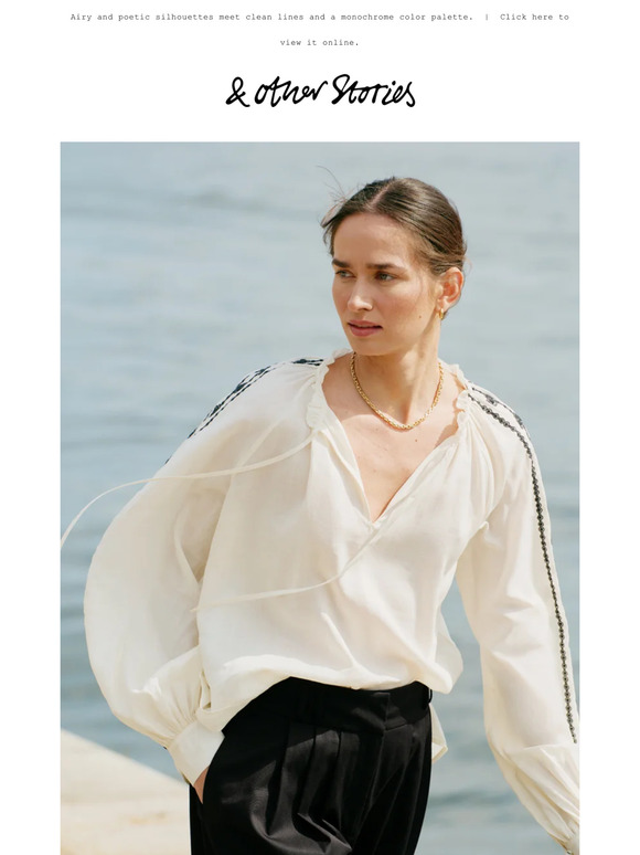 High-summer style: Romantic minimalism
