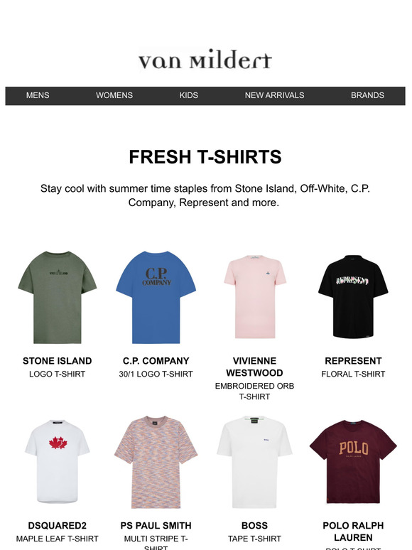 Fresh T-Shirts To Upgrade Your Wardrobe.