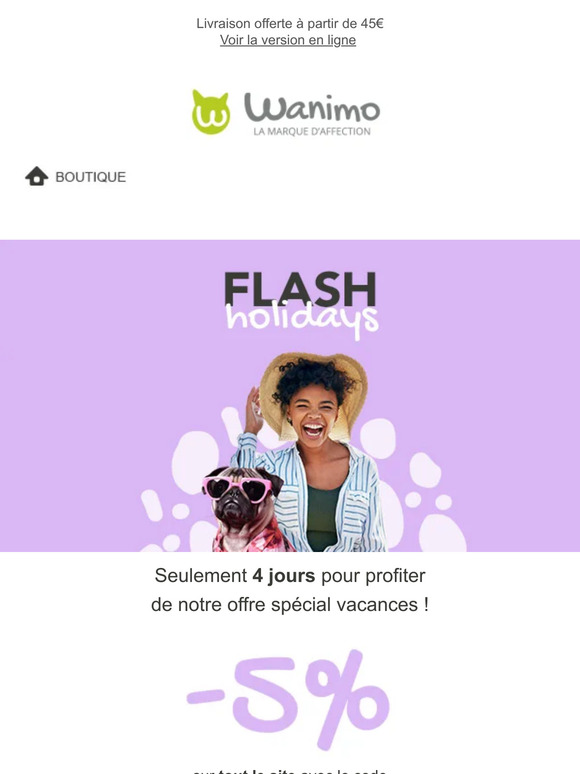 -5% sur tout le site 💜