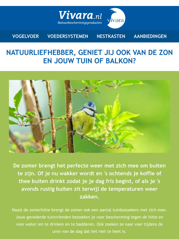 ⏰ Maandaanbiedingen voor meer leven in je tuin