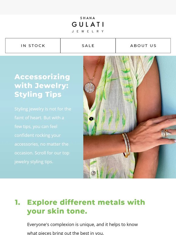 How to Accessorize Your Jewelry