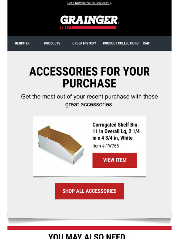 Grainger Email Newsletters Shop Sales, Discounts, and Coupon Codes