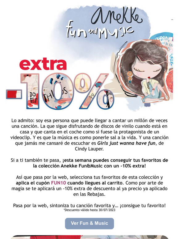 Anekke Fun & Music: ¡descuento extra!