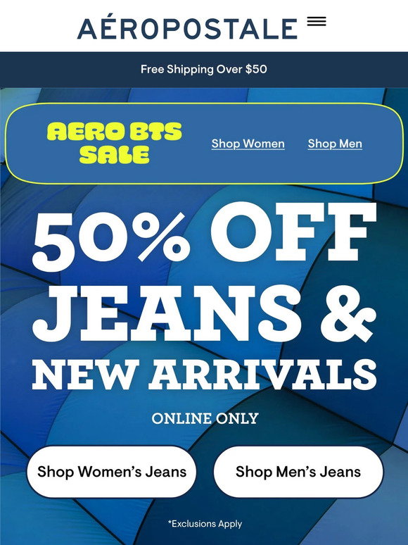 Aéropostale 50 Off Jeans & New Back To School Arrivals 🤩 Milled
