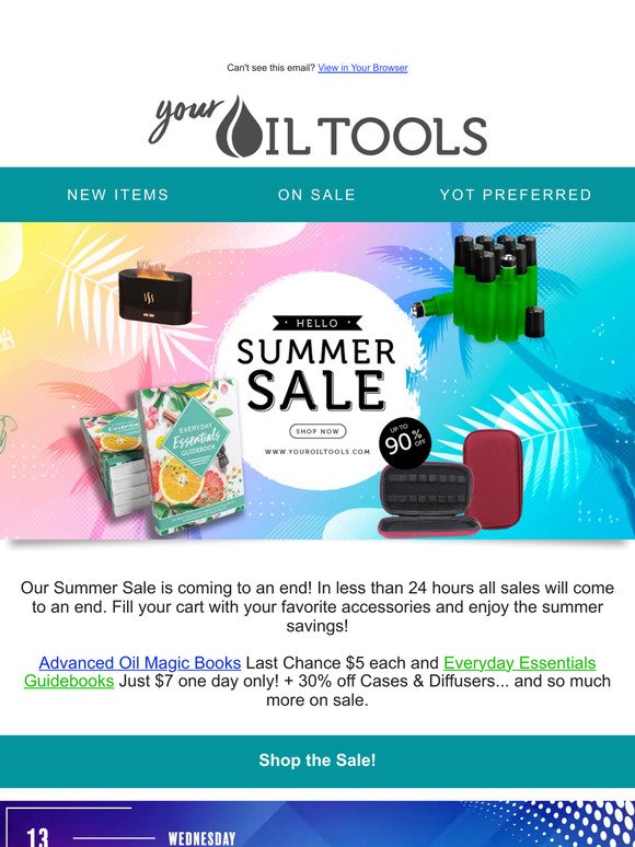 🌴Last Day of Summer Sales - Don't Miss Out!🌴