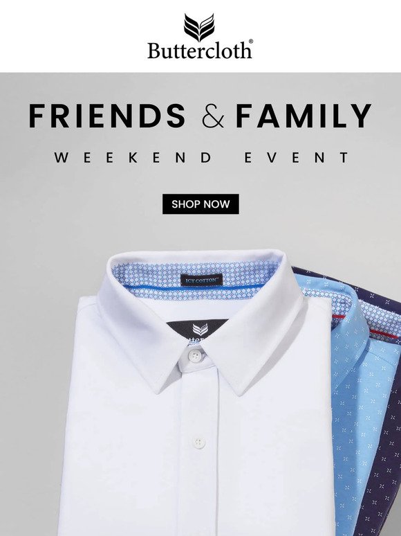 Special Invitation: FRIENDS & FAMILY EVENT