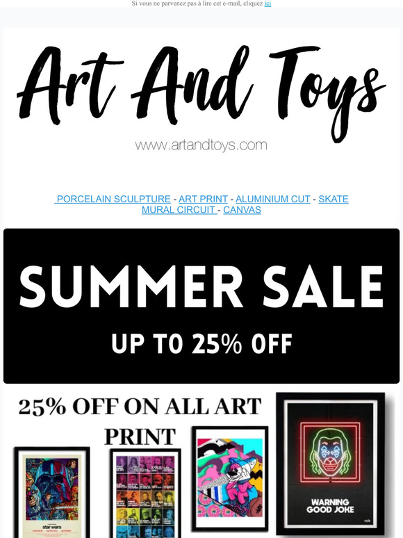 💥💥 SUMMER SALE // UP TO 25% OFF💥💥