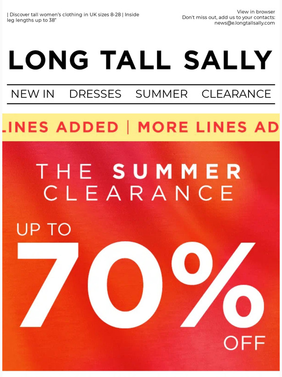 Your size has up to 70% OFF