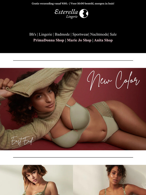 Lush Green - Nieuwe Lingerie & Badmode in deze Trendkleur