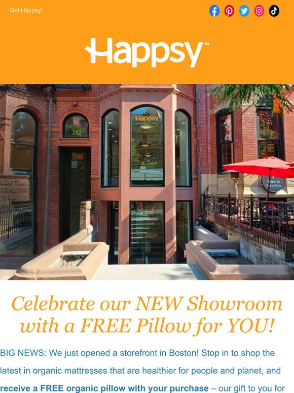 🎉 Celebrate With Happsy … And Get a FREE GIFT!