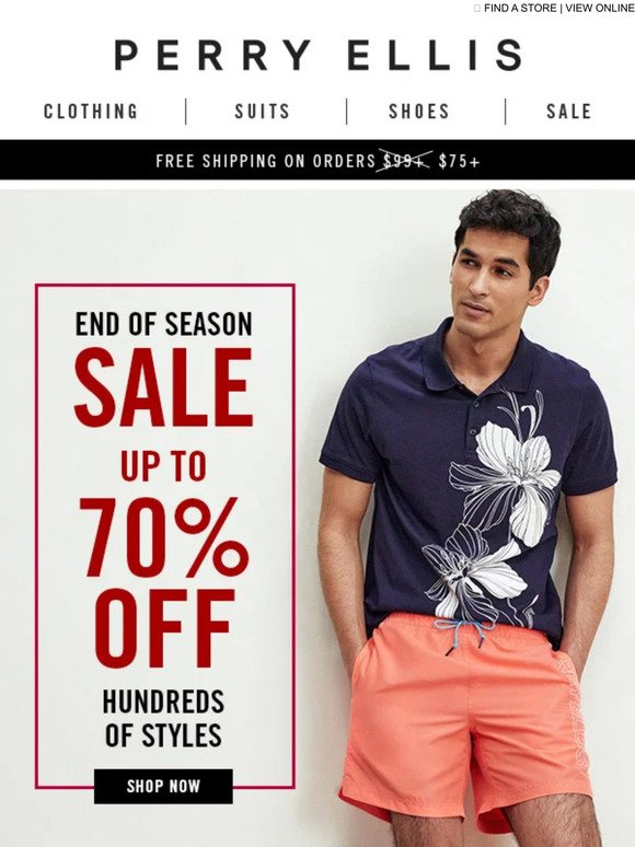 Get the Best of the End of Season Sale