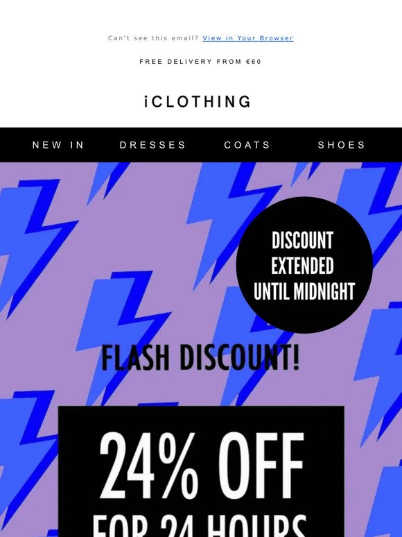 ⚡ 24% OFF | Discount Extended ⚡