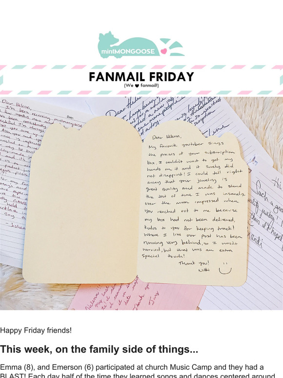 [Fanmail Friday] My Mom Hacks (from a mama of 4)! 🛠️