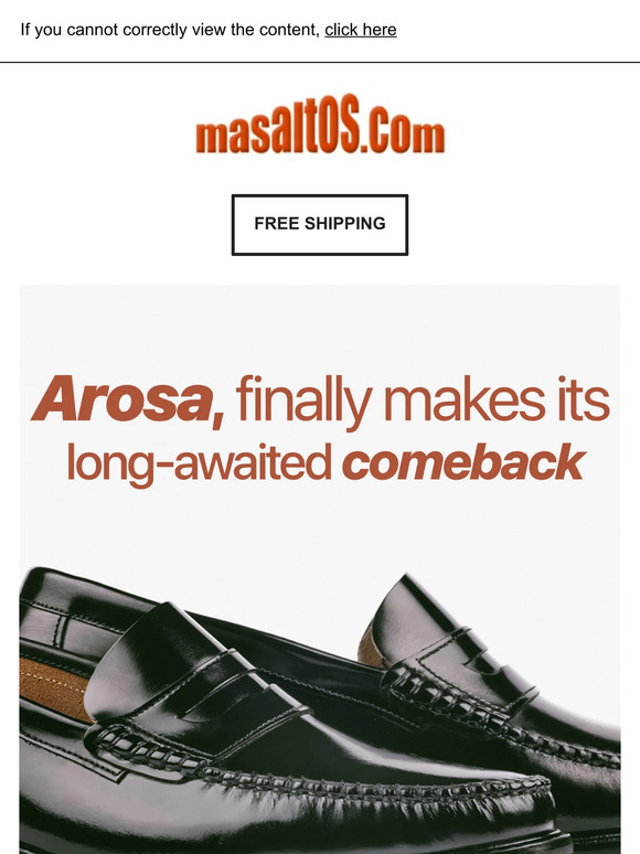 Arosa finally makes its long-awaited comeback