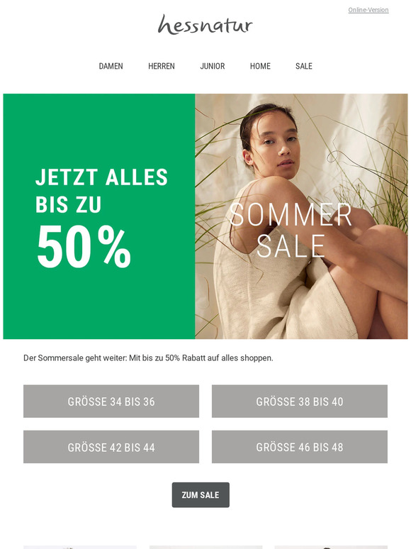 ALLES bis 50% reduziert 💥 SOMMERSALE