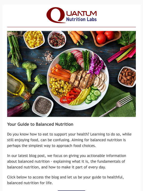 [BLOG] What is balanced nutrition?