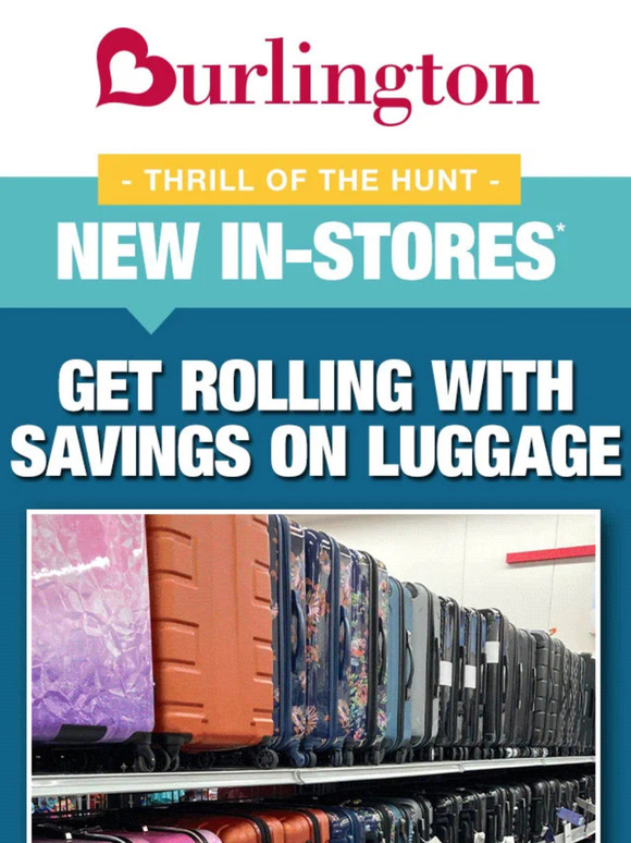 Burlington Coat Factory Just arrived Lugagge! Duffle bags, rollers