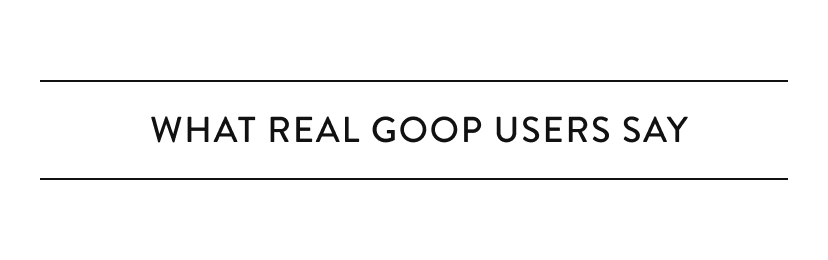 goop: 25% off goop Beauty and Wellness favorites | Milled