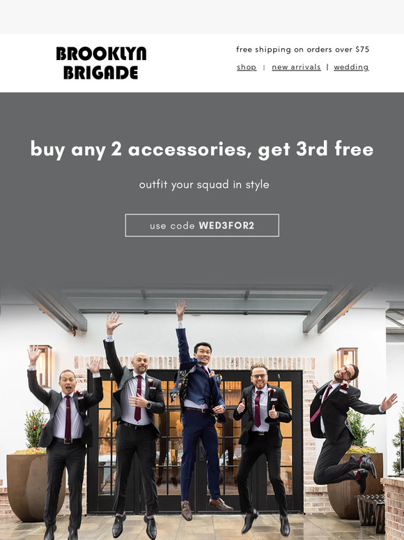 Wedding Ready: Groomsmen Accessories Sale Now On!