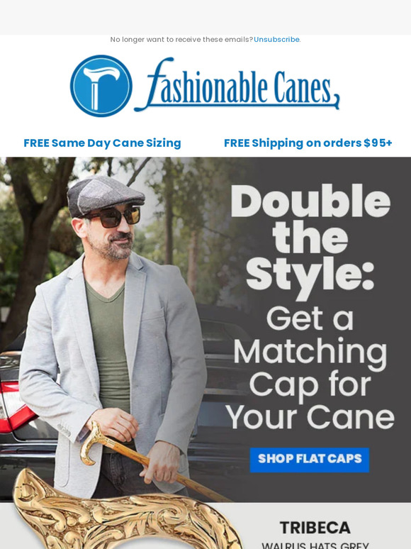 Perfect Pairing: Buy a Cap to Complement Your Cane!