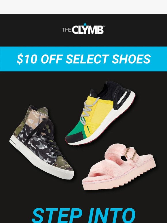 10% Off Select Footwear