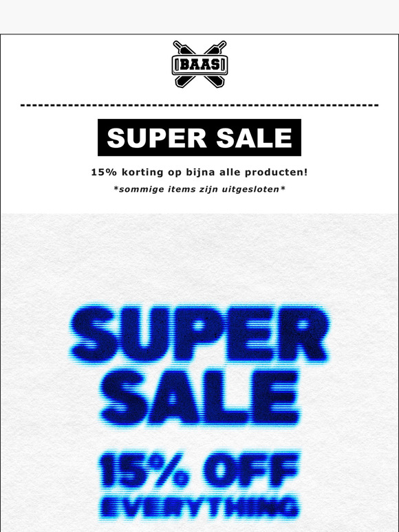 🚨 SUPER SALE 🚨