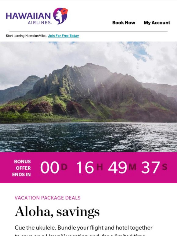 48 hours of Hawai‘i vacation deals
