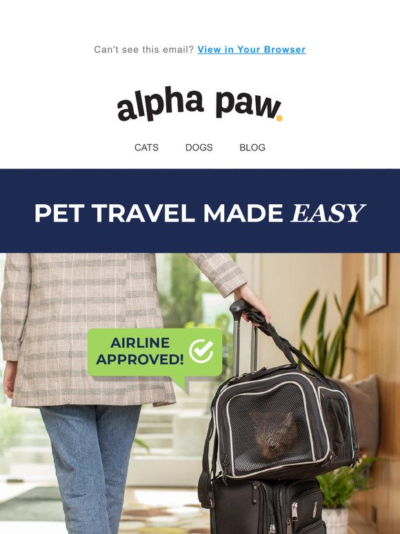 Attention, Pet Travel Made Easy For You & Your Pet