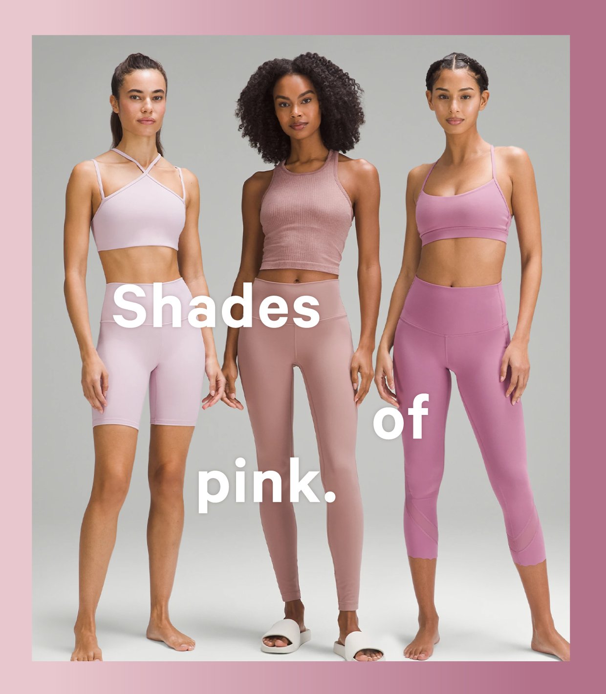 lululemon: A pink for every mood