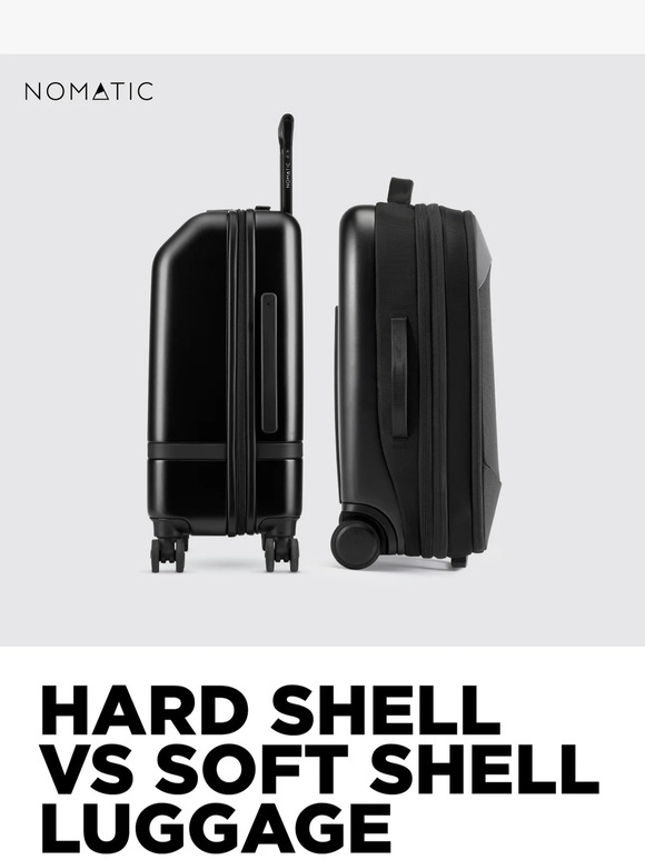 Hard Or Soft Shell Luggage Which Is Right For You? Milled
