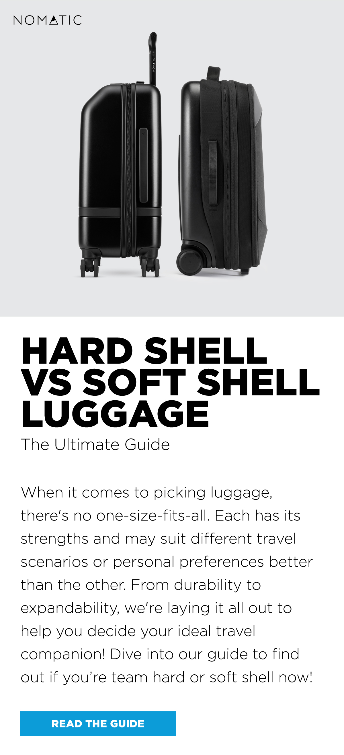 Hard Or Soft Shell Luggage Which Is Right For You? Milled