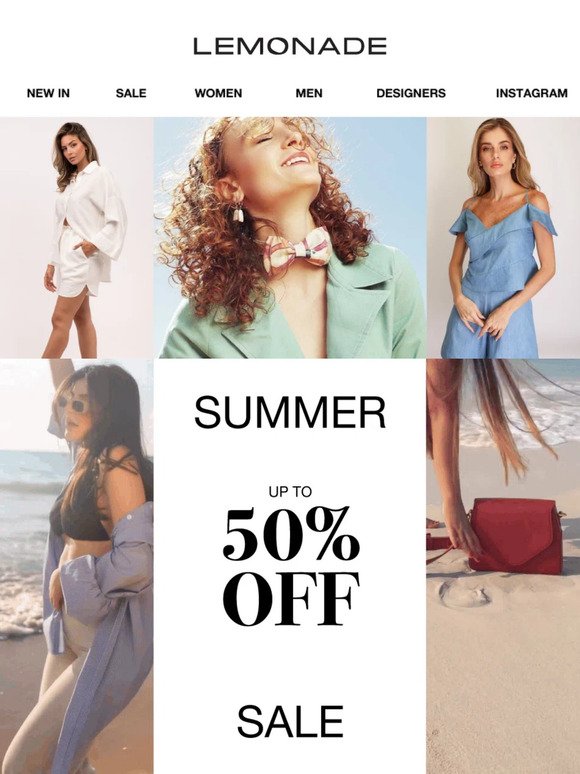 Summer Sale Up To 50% Off 🔥