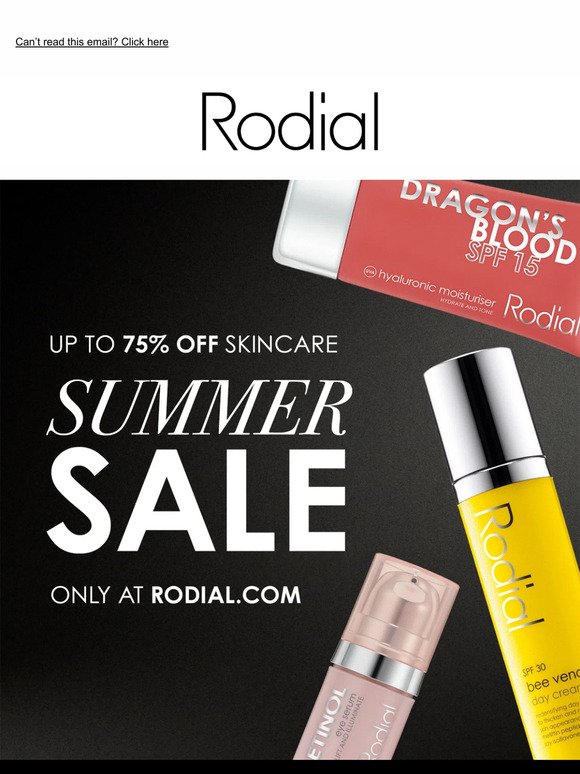 Summer Sale! Your Skincare Must Haves...