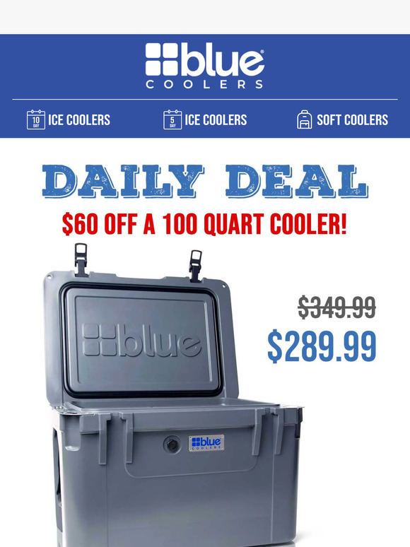 Daily Deal #4 - $60 Off a 100 Quart Cooler!