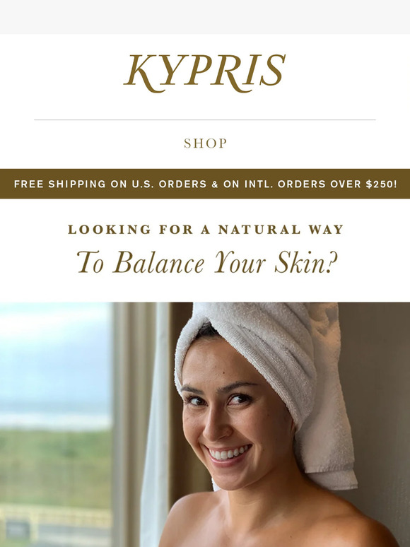 Looking for a Natural Way to Balance Your Skin?