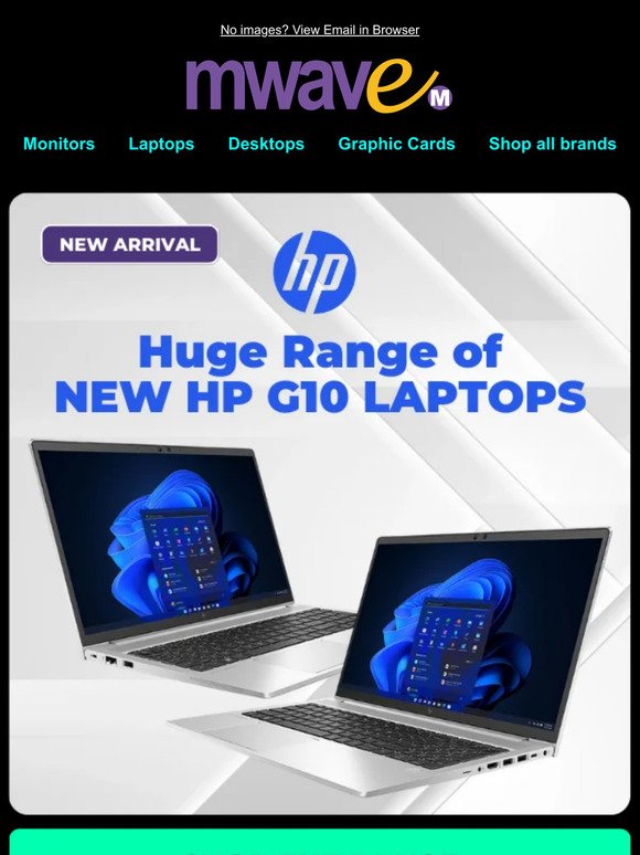 150+ New HP G10 Laptops Arrived