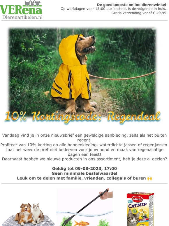 Nieuw assortiment met 10% korting!😎
