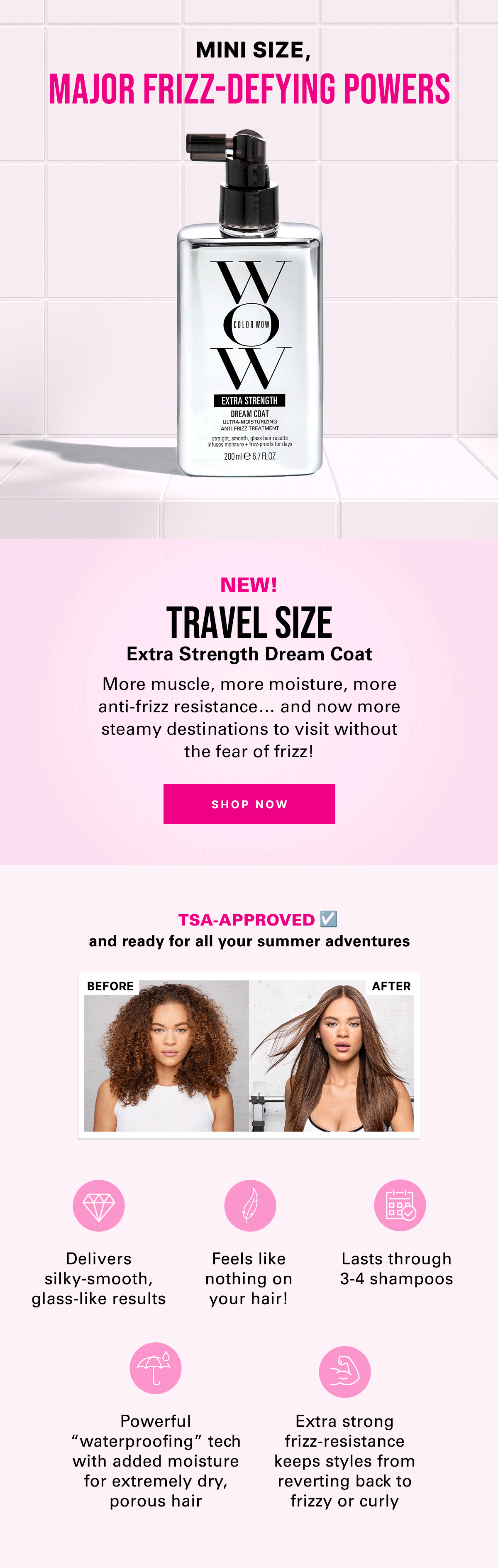 Color Wow Meet our latest mini 👋 Milled