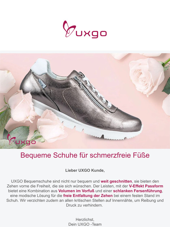 Glänzende Aussichten ✨ mit UXGO Sneakern