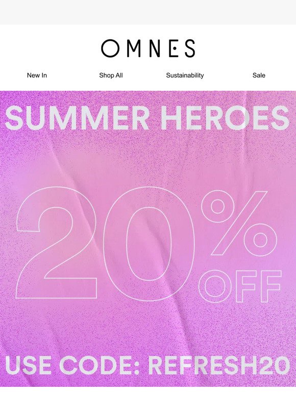 20% OFF THIS WEEKEND ONLY 🔥