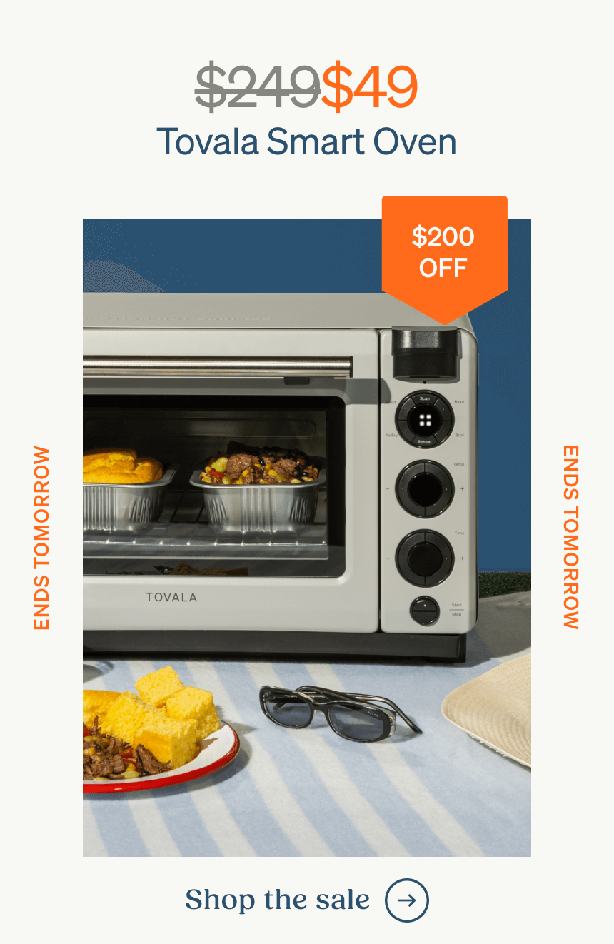 The time for cozy meals is now—and you can cook ours from the couch. 😏  Hurry and get a $49 Tovala Smart Oven + free shipping when you shop …