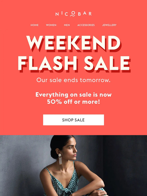 Weekend flash sale