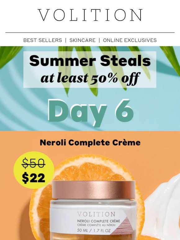 🍊 Summer Steals #6: Neroli Complete Crème 🍊