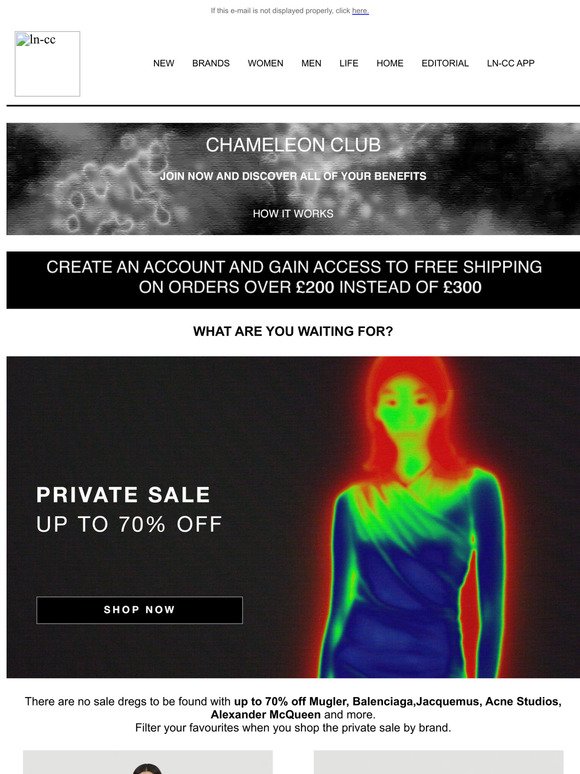 Private Sale: Shop By Brand At Up To 70% Off